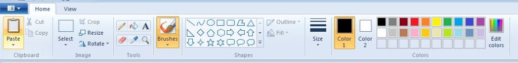What Is MS Paint In Hindi home menu paint